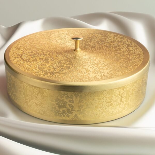 brass masala box for kitchen storage