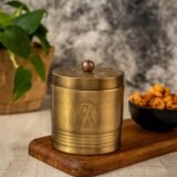 brass storage conatiner