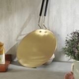 brass tawa for roti with pvc handle