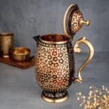 brass decorative water jug 1 litre capacity