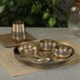 bronze kansa thali set