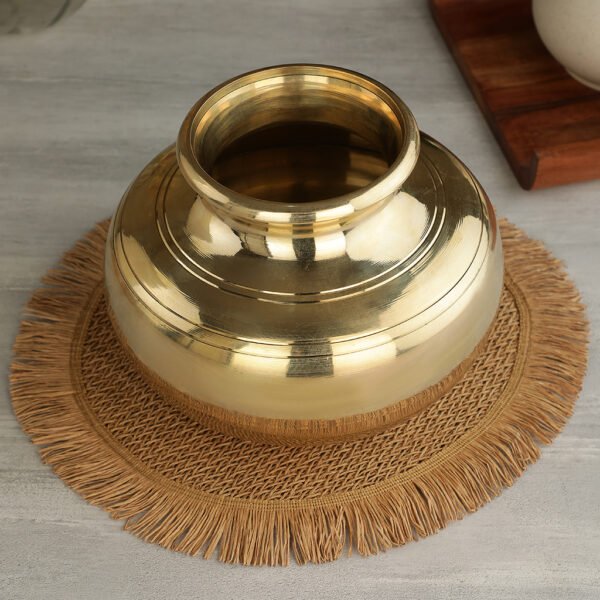 brass cooking handi