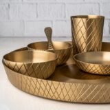 bronze kansa thali set