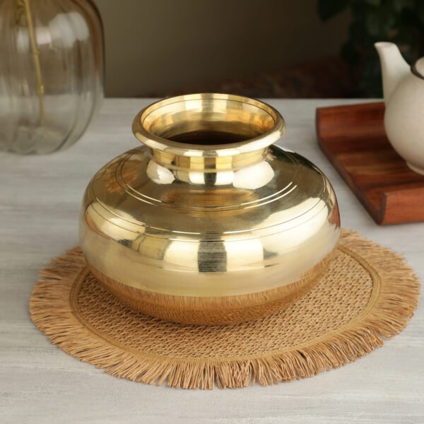 brass cooking handi