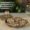 Premium Bronze Kansa dinner Dinner set